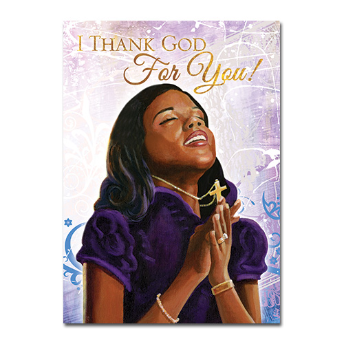 African American Thank You Cards