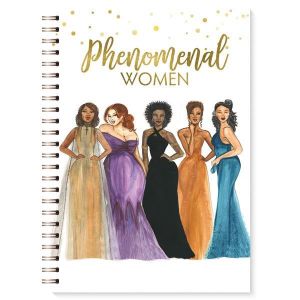 Phenomenal Woman African American Spiral Journal