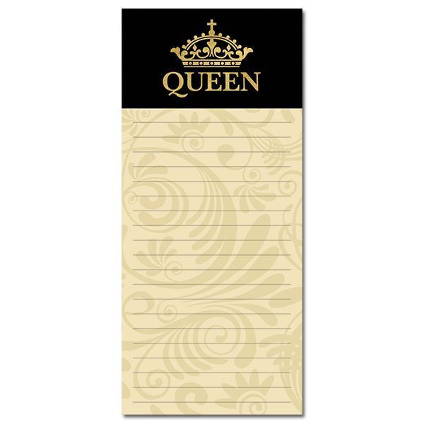 Queen Magnetic Notepad