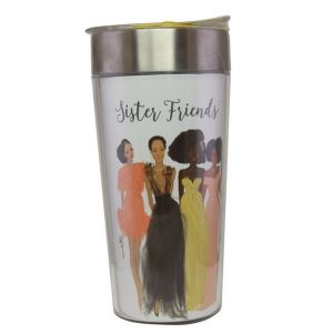Sister Friends Afrocentric  Travel Cup