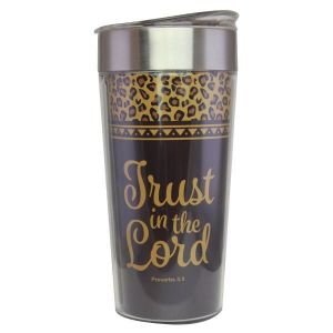 Trust in the Lord Afrocentric  Travel Cup