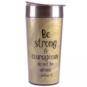 Strong and Courageous Afrocentric  Travel Cup #2
