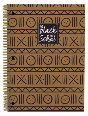 Patterns Afrocentric Spiral Notebook Set of 3