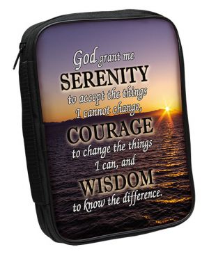 Serenity Prayer Bible Cover