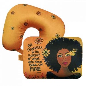 Soul On Fire African American Convertible Neck Pillow