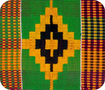 Kente Black Art Mousepad