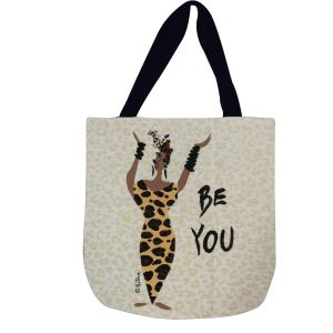 Be You Afrocentric Woven Tote Bag