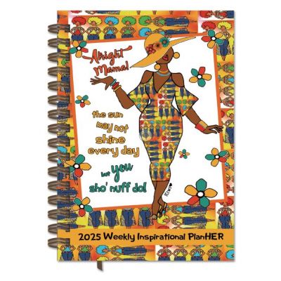 Alright Mama Black Art 2025 Weekly Inspirational Planner