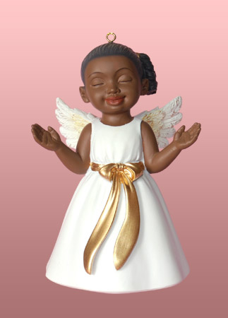 african american angels figurines