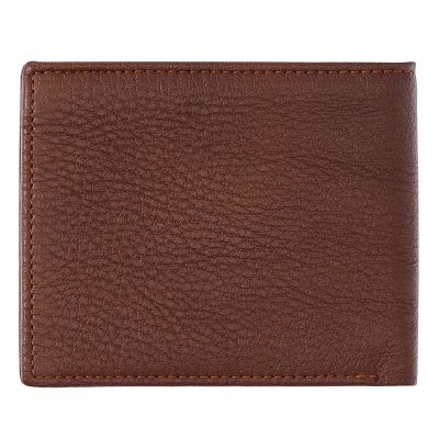 Blessed is the Man Jeremiah 17:7 Spice Brown Genuine Leather Wallet #3