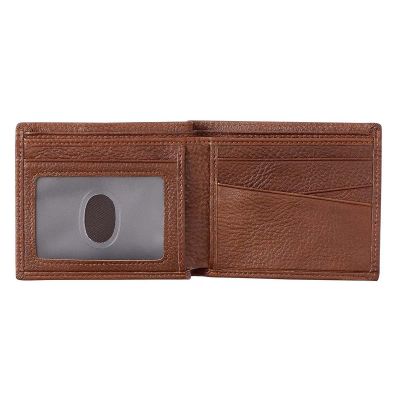 Blessed is the Man Jeremiah 17:7 Spice Brown Genuine Leather Wallet #2