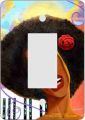 Chocolate Sunrise African American Rocker Switch Plate