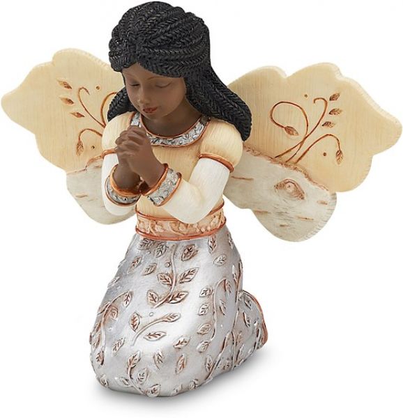 Ebony Angel Faith Figurine