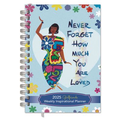 Girlfriends 2025 Black Art Weekly Planner