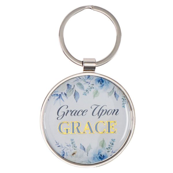 Grace Upon Grace Key Ring