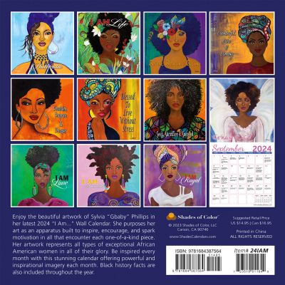 Niyae.com: I Am 2024 Afrocentric Calendar
