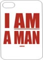 I AM A MAN African American Iphone case