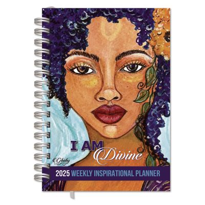 I Am Divine Black Art 2025 Weekly Inspirational Planner