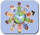 International Kids African American Mousepad