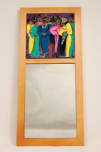 Million Woman March African American Wall Mirror