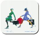 Power Shopping African American Mousepad