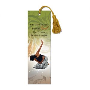 She Who Kneels African American Art Bookmark