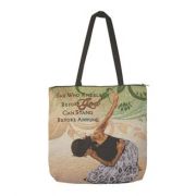 She Who Kneels African American Tote Bag