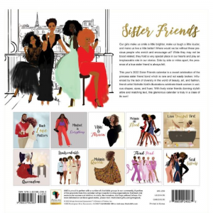 Sister Friends 2022 African American Women Calendar, 12