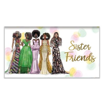 2025 Sister Friends African American Women Checkbook Planner