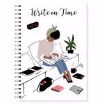 Write on time African American Spiral Journal